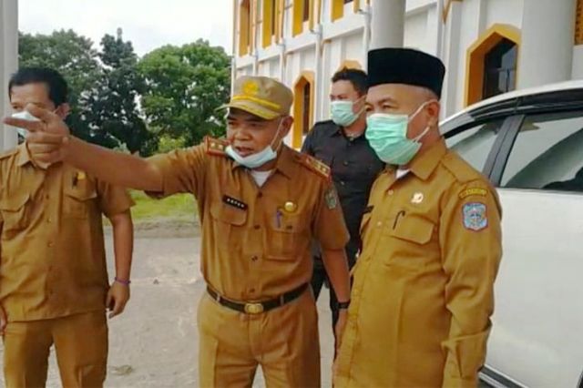 Pembangunan Kembali Dilanjutkan, Kantor Baru Bupati Merangin Akhir 2022 Ditempati