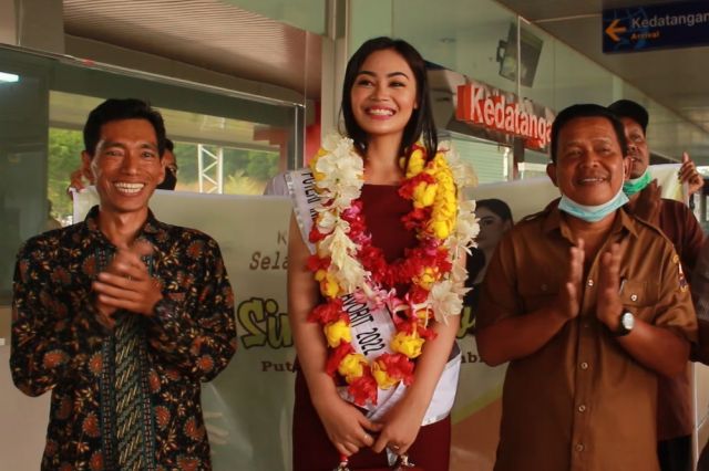 Sindy Novela Terpilih Jadi Puteri Indonesia Jambi Favorit 2022