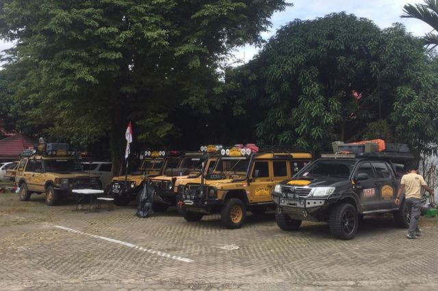 Puluhan Land Rover Akan Jajal Hutan Jambi Hingga Berastagi di Camel Trophy Sumatera Tribute 2022