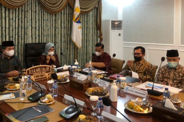 Bupati Mashuri: Gedung BPD Merangin Bisa Tiru Mahligai 9 Bank Jambi