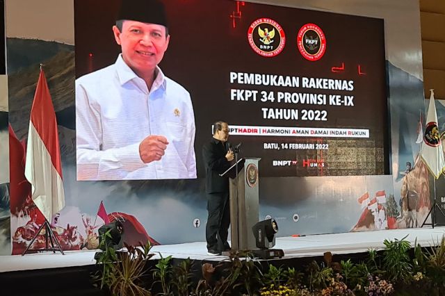 Komjen Pol Boy Rafli: FKPT adalah Mitra BNPT Hadapi Virus Terorisme