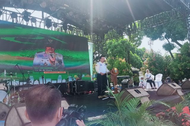 Dorong Gerakan Sungai Batanghari Bersih, Gubernur Al Haris: Mudah-mudahan Tidak Hanya Sebatas Seremonial