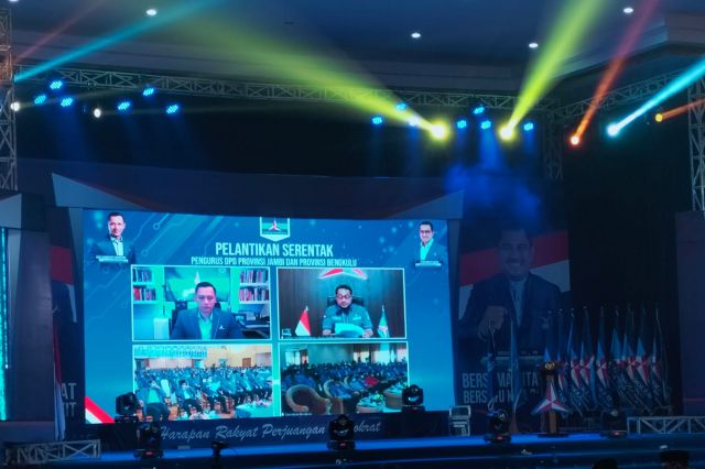 Resmi Dilantik, Ini Nama-nama Pengurus DPD Demokrat Jambi Periode 2022-2027