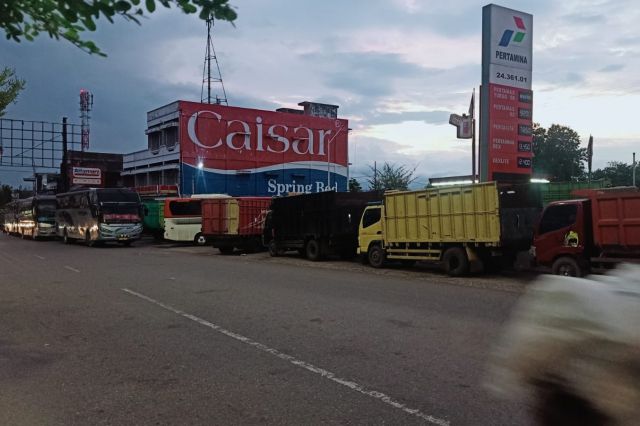 Truk Batu Bara Dilarang Isi Solar di SPBU dalam Kota Jambi Mulai Besok
