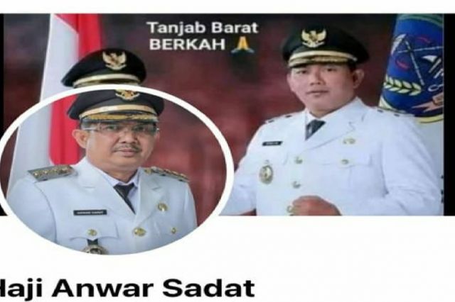 Waspada! Akun Palsu Atas Namakan Bupati Anwar Sadat di Facebook