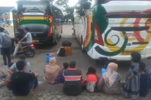 Jumlah Penumpang Bus Mudik Lebaran 2022 di Terminal Alam Barajo Meningkat