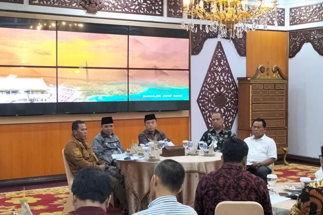 Pj Bupati Aspan Audiensi dengan Gubernur Jambi Bahas Pemekaran 15 Desa