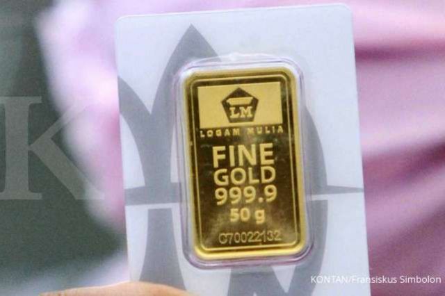 Harga Emas Antam Stagnan di Harga Rp 988 Ribu Per Gram