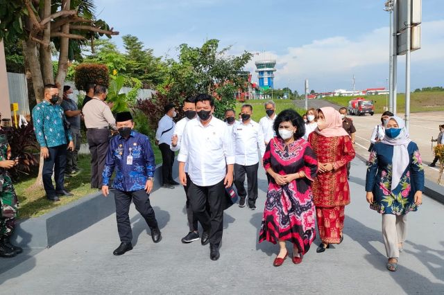 Gubernur Al Haris Sambut Kedatangan Menteri ATR/BPN di Jambi