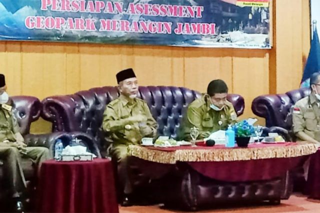 18 September Tim Asesor UGG Mulai Asessmen Geopark Merangin