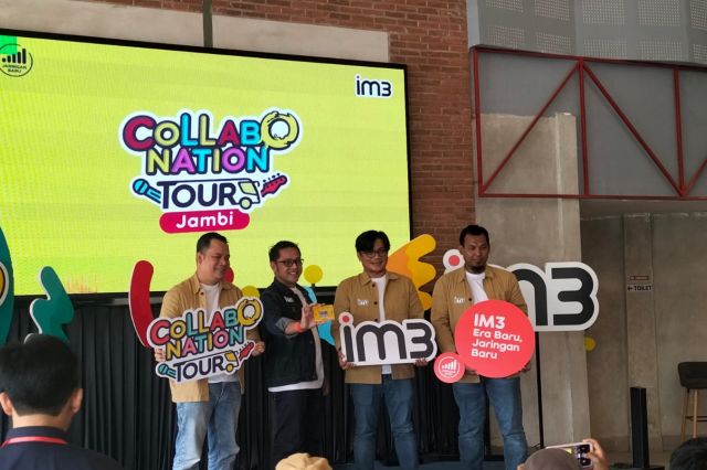IM3 Collabunation Tour Hadir di Jambi, Nikmati Jaringan Baru Indosat Ooredeo Hutchison