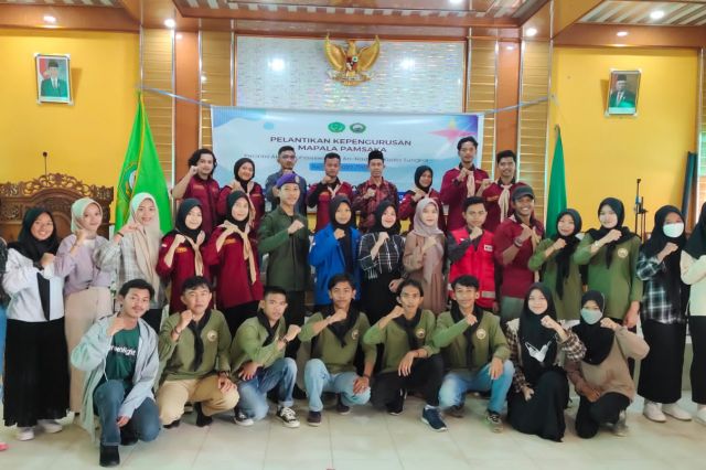 Pengurus Mapala Pamsaka Periode 2022-2023 Resmi Dilantik