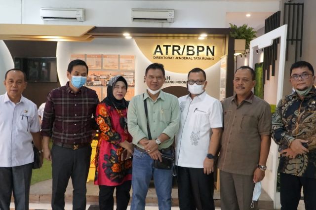 Pansus III DPRD Provinsi Jambi Konsultasi ke Kementrian ATR/BPN Bahas Ranperda RTRW