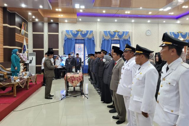 Bupati Anwar Sadat Lantik Pejabat Eselon II, III dan IV: Berikut Nama-namanya