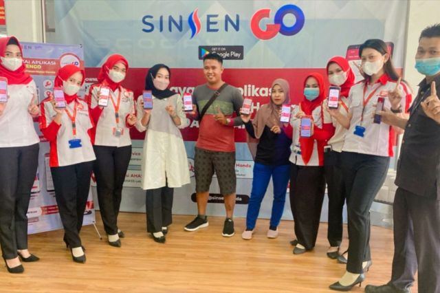 Serentak, Seluruh Dealer Honda di Kota Jambi Gelar Mini Launching Aplikasi SINSENGO