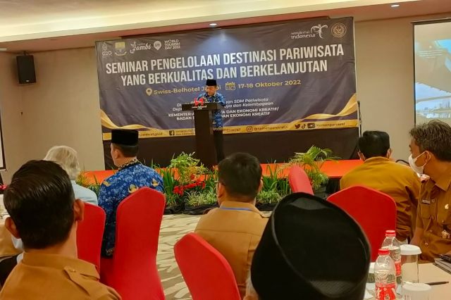 Gubernur Al Haris: Objek Wisata Jambi Punya Kelas, Sistem Pengelolaannya Belum Maksimal