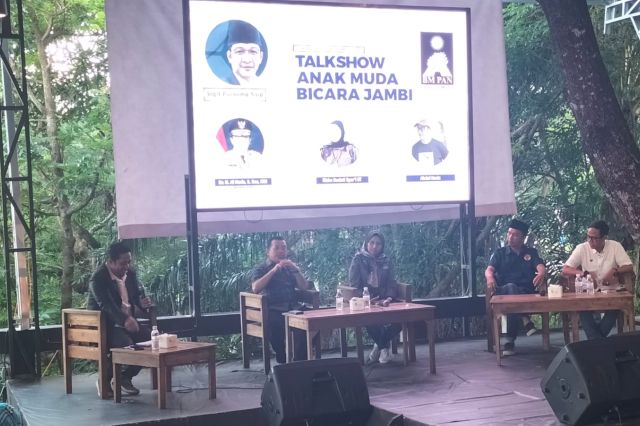 Gubernur Al Haris Apresiasi Talkshow Anak Muda Bicara Jambi yang Digagas BM PAN