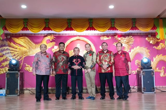 Gubernur Al Haris dan Wagub Abdullah Sani Hadiri Perayaan Cap Go Meh 2023