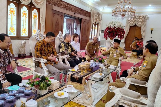 Bertemu Manajemen PetroChina, Gubernur Al Haris Usulkan PI 10 Persen untuk Pendapatan Daerah