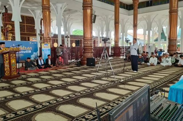 Diikuti 500 Peserta: Gubernur Al Haris Hadiahi Juara Lomba Azan Umrah Gratis