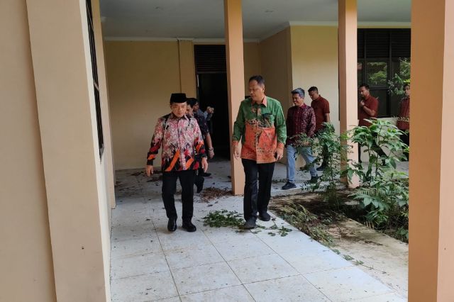 Tinjau Bangunan SMK 2 Bungo, Gubernur Al Haris: Kita Siapkan Jadi SMK Titian Teras