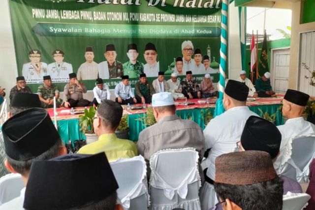 Bersama HBA, Gubernur Al Haris Hadiri Halal Bihalal PWNU dan Keluarga Besar NU Jambi