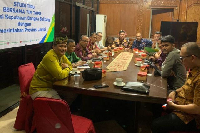 Pemprov Jambi Terima Kunjungan Studi Tiru Pemprov Bangka Belitung Terkait Program BPJS Ketenagakerjaan