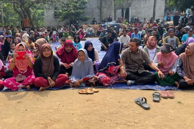 Edi Purwanto Temui Masyarakat Korban Konflik Lahan di Desa Bungur Kumpeh