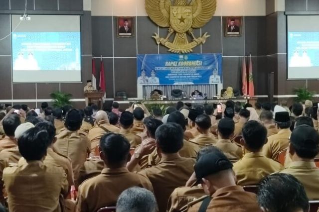 Gubernur Al Haris Ajak Kades Menjaga Kondusifitas Hadapi Pemilu 2024