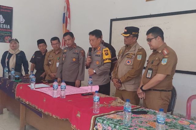Kapolresta Jambi Apresiasi Ibu-ibu Kelurahan Rawasari yang Membantu Penindakan Narkoba