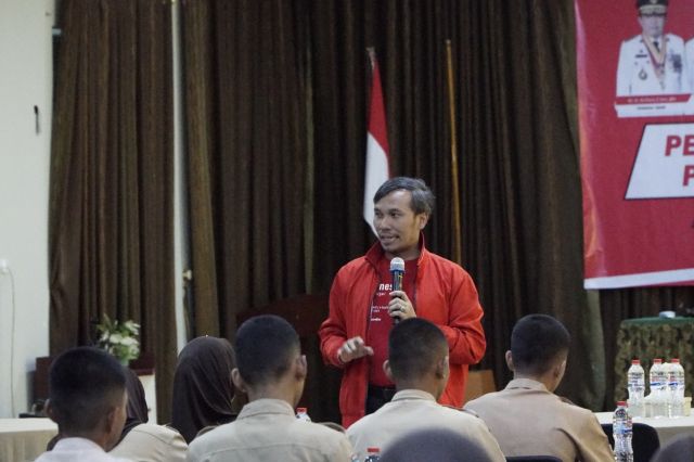Edi Purwanto Jadi Pembicara Dihadapan 54 Calon Paskibraka Jambi