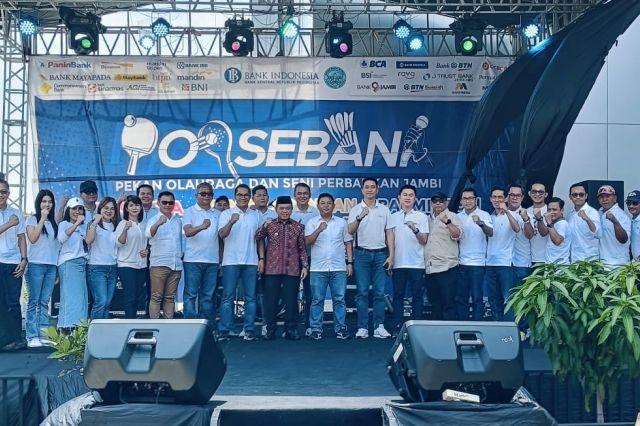 Gubernur Al Haris Apresiasi Porseban yang Digagas Perbankan Jambi