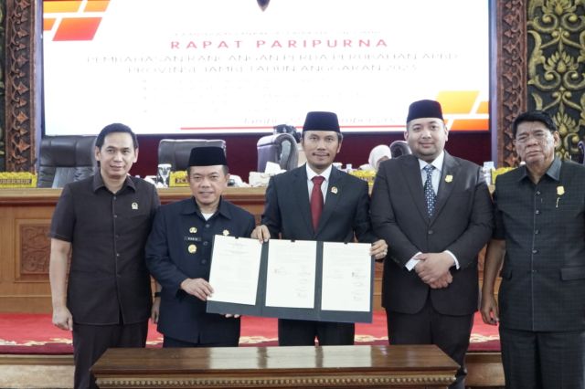 DPRD Provinsi Jambi Setujui APBD Perubahan 2023 Sebesar Rp 5,3 Triliun