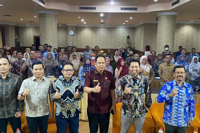 Buka Workshop Pemanfaatan Rapor Pendidikan: Ini yang Disampaikan Kadisdik Syamsurizal