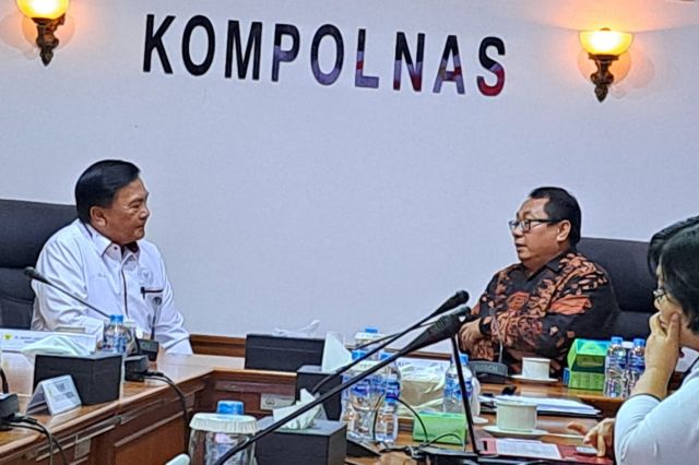 Ikut Wujudkan Pemilu Damai dan Bermartabat: SMSI Pusat Audensi dengan Kompolnas