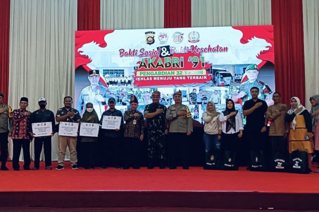Apresiasi Bakti Sosial dan Bakti Kesehatan AKABRI 91: Ini Kata Gubernur Al Haris