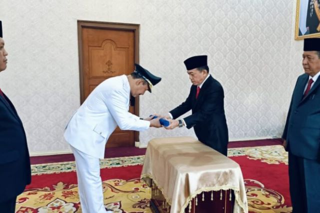 Ini Pesan Gubernur Al Haris saat Lantik Asraf jadi Pj Bupati Kerinci