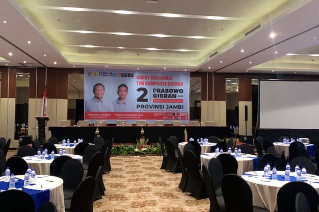 Malam Ini TKD Prabowo-Gibran Jambi Gelar Rakor Pemenangan