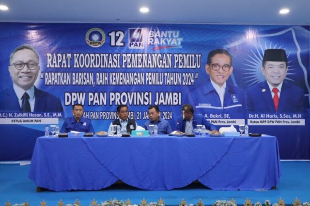 PAN Rekomendasikan Al Haris Maju Pilgub Jambi 2024