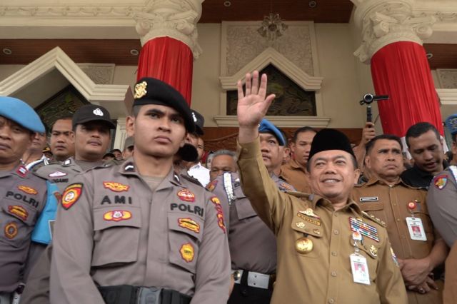 Sesalkan Adanya Demo Anarkis: Gubernur Al Haris Minta Aparat Segera Cari Dalang Kerusuhan