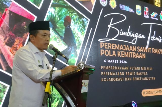 Gubernur Al Haris Sampaikan Usulan Petani Tanjab Timur Terkait Penambahan PSR