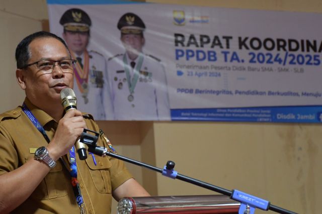 Tekan Angka Putus Sekolah: Disidik Jambi Minta Camat dan Lurah Sampaikan Informasi PPDB ke Masyarakat di Lingkungannya