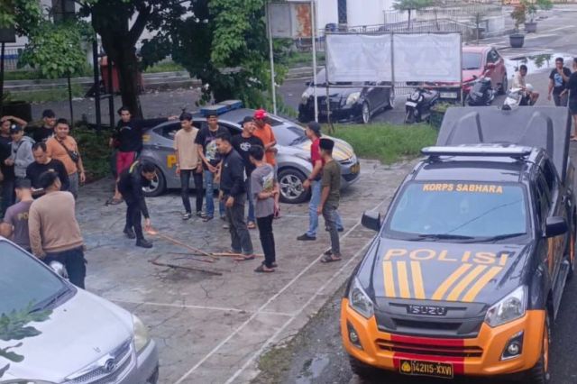 Polisi Kembali Amankan Enam Pemuda Diduga Genk Motor Saat Patroli Hingga Dinihari