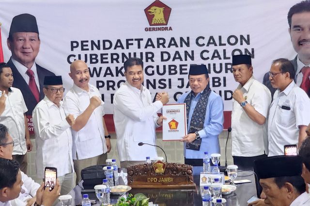 Resmi Melamar ke Partai Besutan Prabowo: Al Haris Harap PAN-Gerindra Bersama di Pilgub Jambi 2024