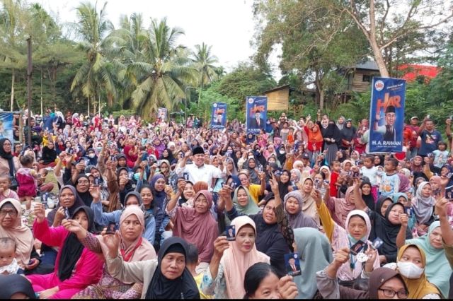 Silaturahmi H Abdul Rahman di Kotabaru Dihadiri Ribuan Orang: HAR Selalu Dekat di Hati