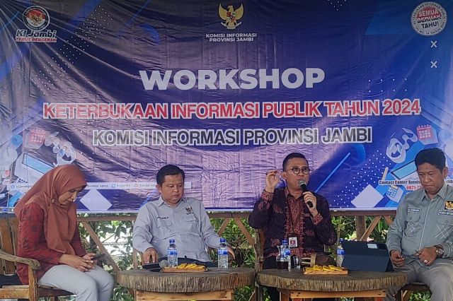 Workshop Keterbukaan Publik KI Provinsi Jambi: Libatkan NGO dan Media