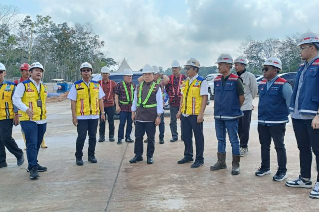 Gubernur Al Haris Pantau Pembangunan Tol Baleno: Progres Pekerjaan 92,5 Persen