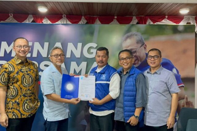 PAN Serahkan Rekomendasi ke Monadi di Pilbup Kerinci  2024
