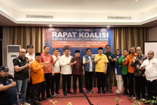 H. Bakri: Koalisi Besar Al Haris-Sani Bukan Keinginan Calon, Tapi Keinginan Partai Bergabung Bersama-sama
