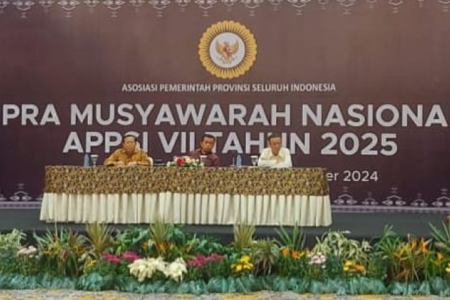 Al Haris Ketua Asosiasi Gubernur Indonesia Buka Pra Munas VII APPSI